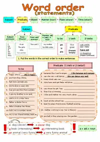 Word Order