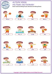 Action Verbs 6