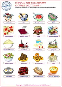Food In The Restaurant