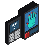 scanning the palm