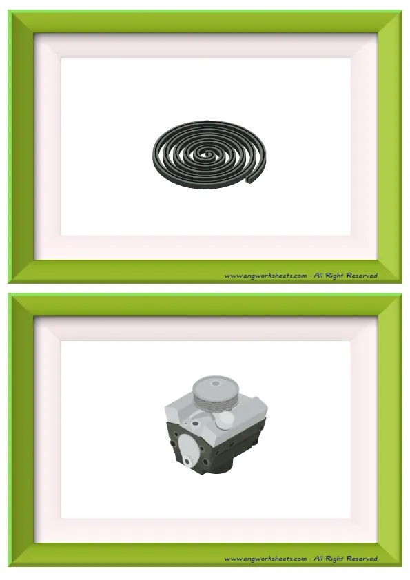 Half page ESL Flashcard without words containing Cars picture for kids and teachers. Worksheet Preview