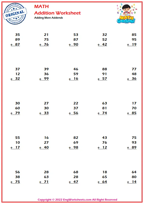 2-Digits Addition